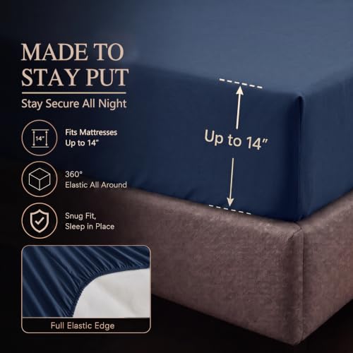 Full Size Comforter Sets Navy Blue