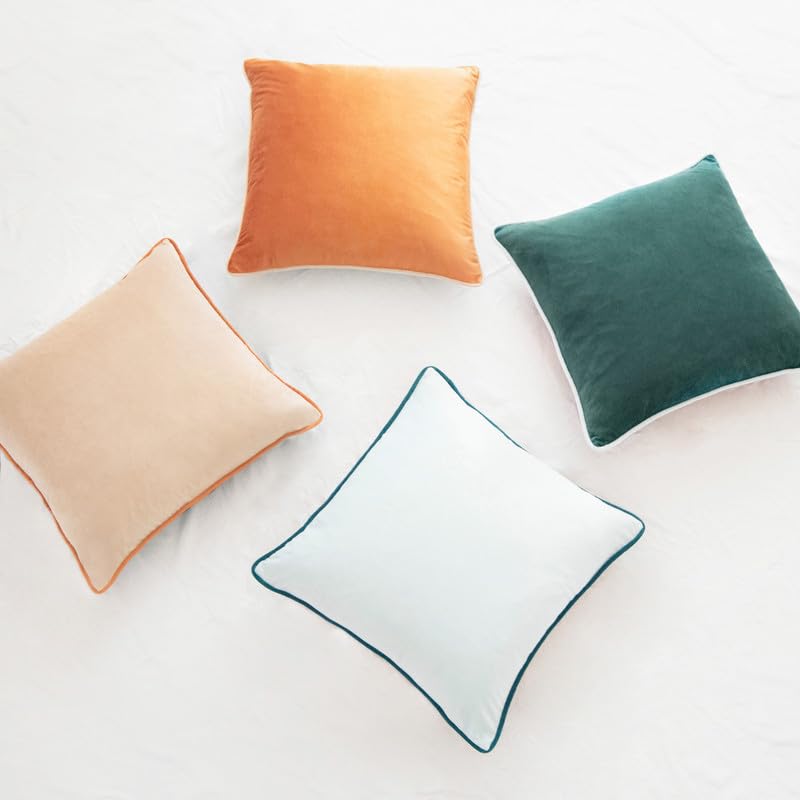 Decorative Throw Pillow Covers Cushion Cases (4 Count)