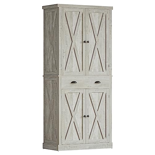 Storage Cabinet with Drawers and Doors for Living Room and Entryway