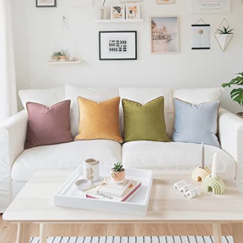 Decorative Throw Pillow Covers Cushion Cases (4 Count)