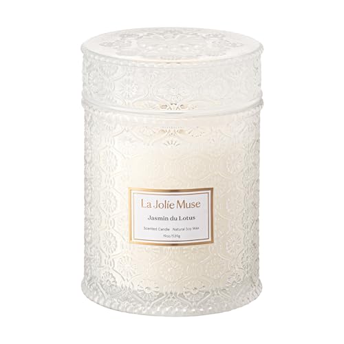 Jasmine Lotus Scented Candles for Home