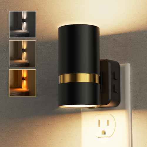Night Lights Plug into Wall 3CCT 2 Pack (2 Count)