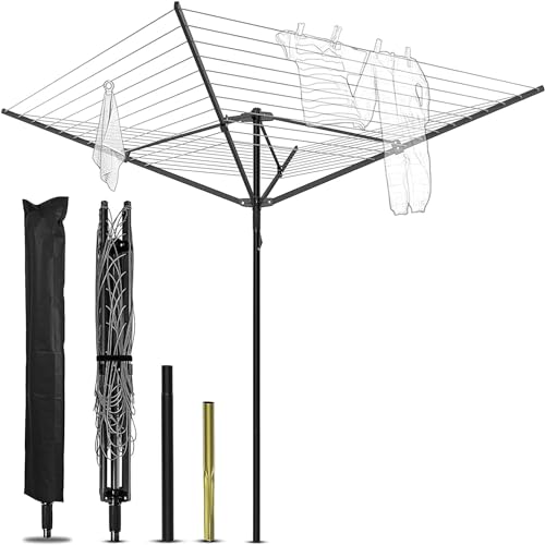 Outdoor Umbrella Drying Rack