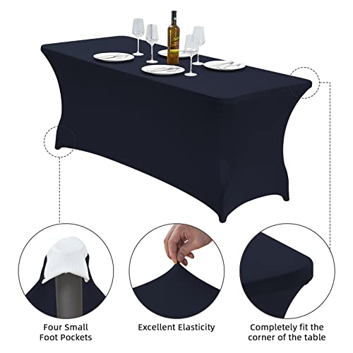 4FT StretchSpandex Fitted Tablecloth
