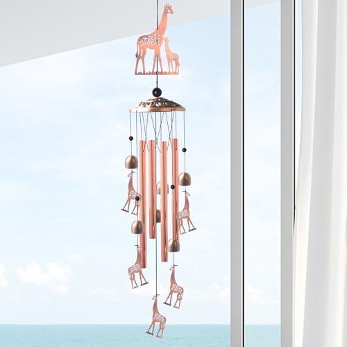 Brass Giraffe Wind Chime