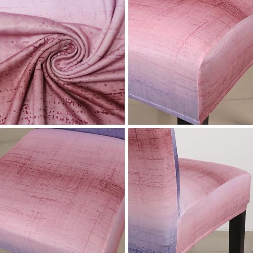 Pattern Chair Covers for Dining Room Set of 4