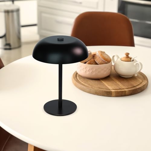 2 Pack Cordless Mushroom Table Lamp