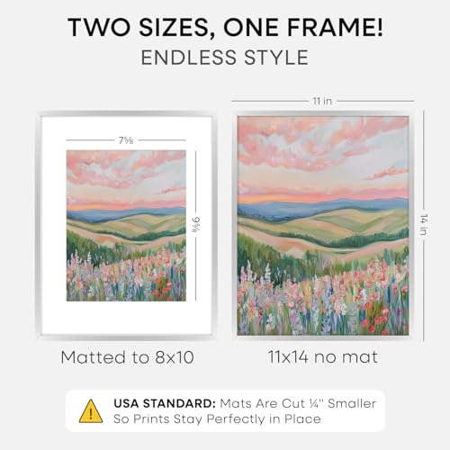 11x14 Silver Picture Frame (2 Count)