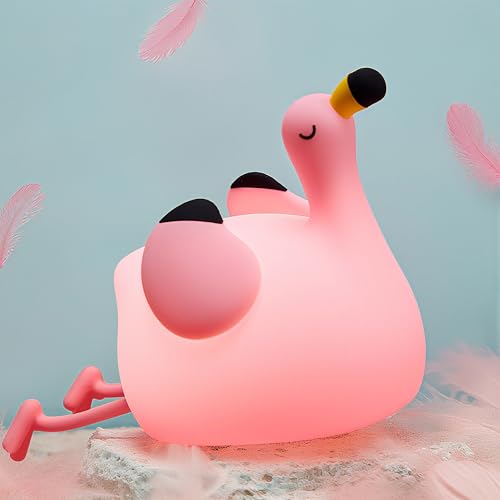Flamingo Night Light for Kids