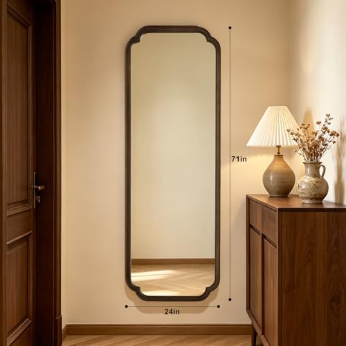 Full Length Mirror Wall Mounted 71"x24"