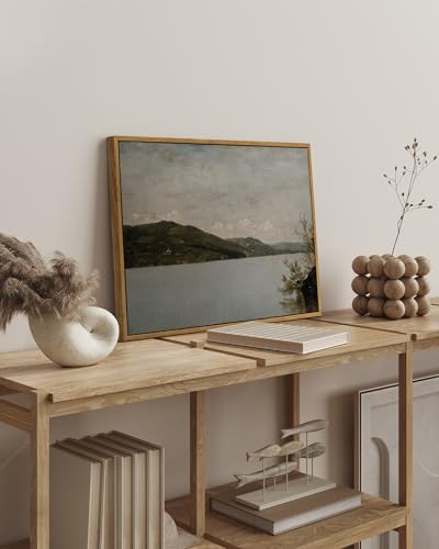 Framed Canvas Wall Art Vintage Decor