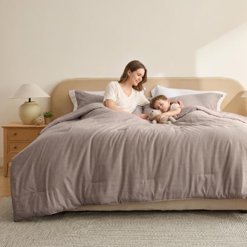 Khaki King Size Comforter Set