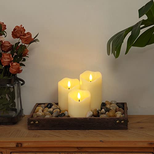 Flickering Flameless Candles (3 Count)