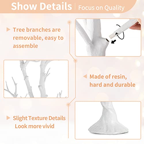 Artificial White Tree Branch for Christmas