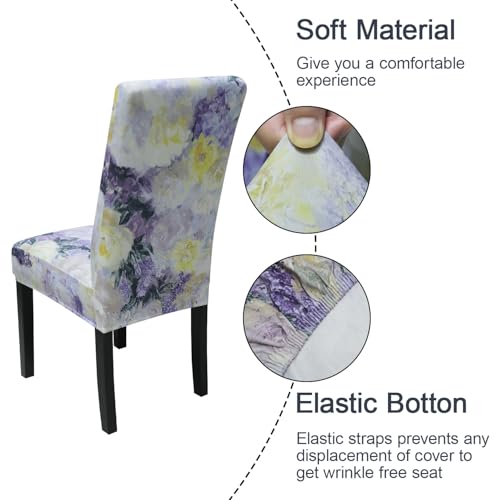Pattern Chair Covers for Dining Chairs