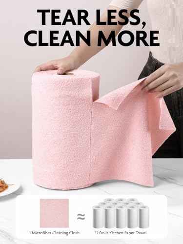 Microfiber Cleaning Cloth Rolls (675 Count)
