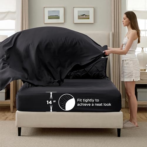 7 Piece Oversized Queen Comforter Set & Sheets