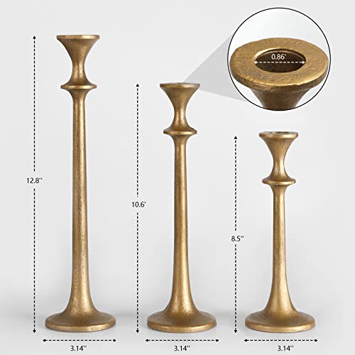 Iron Taper Candle Holder (3 Count)