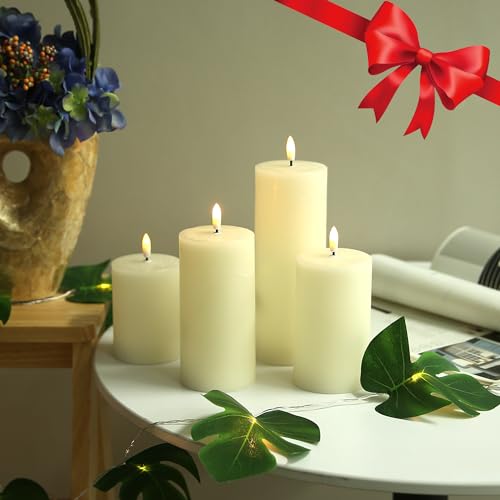 Flameless Candles (4 Count)