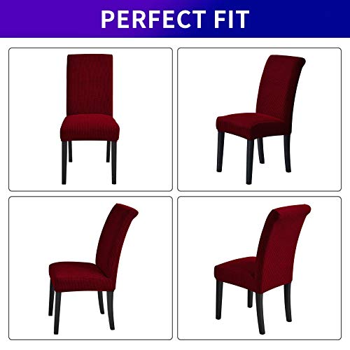 Stretch Chair Covers for Dining Room Set of 6