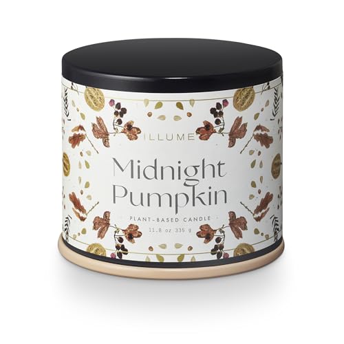 Noble Holiday Collection Midnight Pumpkin Vanity Tin Candle