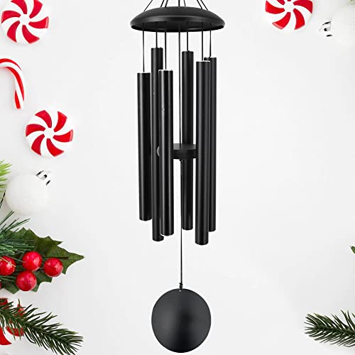 36in Memorial Wind Chimes Black
