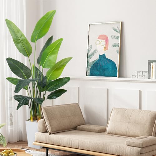 Bird of Paradise Plant Artificial 7ft
