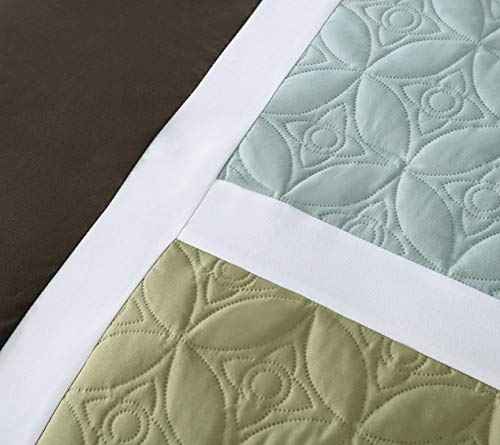 Upland 7 Piece Quilted Patchwork Comforter Set