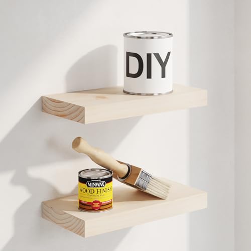 12 Inch DIY Floating Shelves (3 Count)