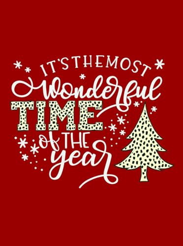 Merry Christmas Shirt for Women Christmas Tree Tees Tops Letter Xmas Tree Graphic Print Female T Shirt Red XL
