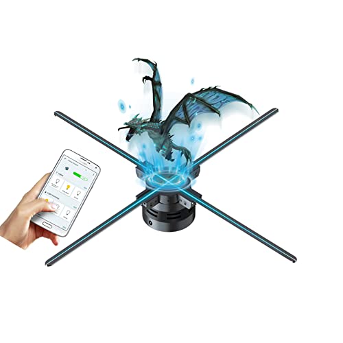 3DHologramFan Display Projector (22"(APP+WIFI+Remote+Bluetooth))