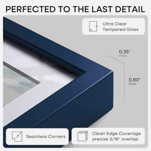 9x11 Blue Picture Frame (2 Count)