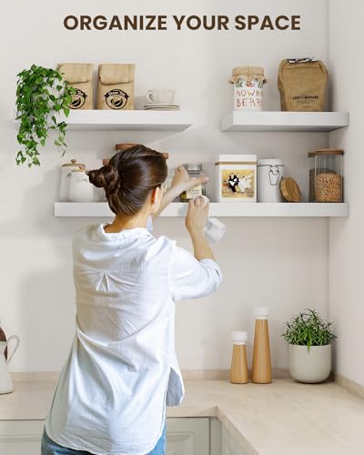 55" Floating Shelves for Wall (2 Count)