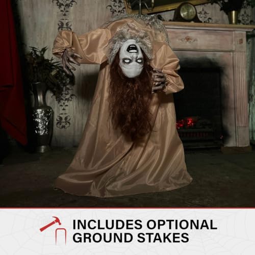 3.4 Ft. Animatronic Possessed Backbend Lady (3.4 ft Possessed Backbend Lady)
