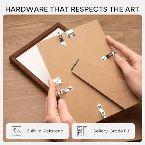 17x24 Brown Oak Picture Frame (2 Count)