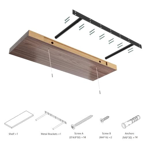 Floating Shelf (2 Count)