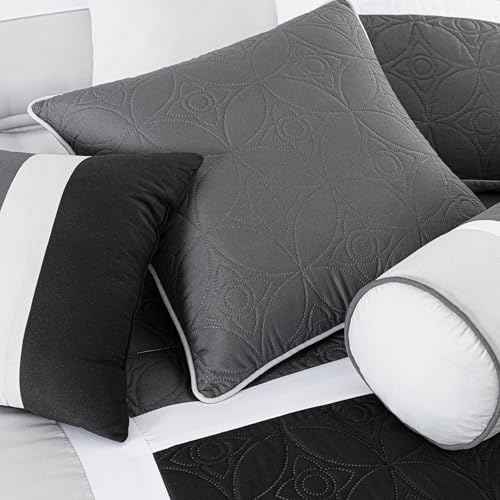 Upland 7 Piece Quilted Patchwork Comforter Set