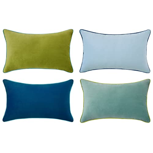 Decorative Throw Pillow Covers Cushion Cases (4 Count)