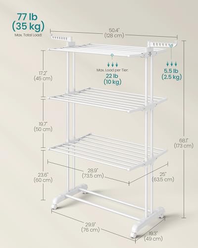 4 Tier Clothes Drying Rack
