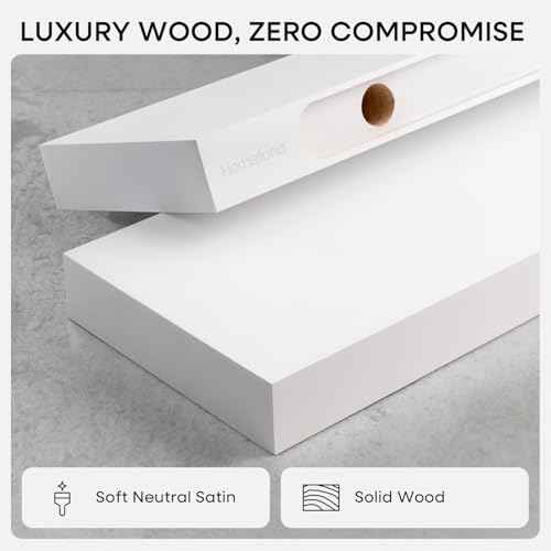 18 Inch Floating Shelves (4 Count)