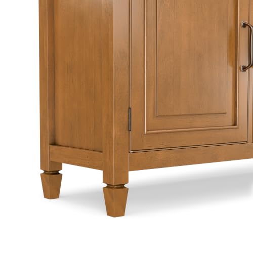 Connaught 40" Solid Wood Cabinet in Light Golden Brown