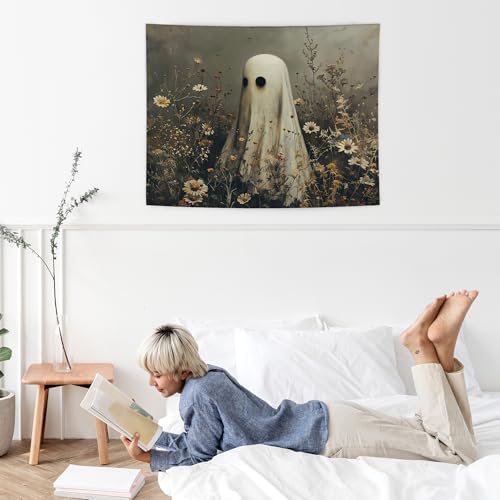 WHCHJ Halloween Ghost Tapestry