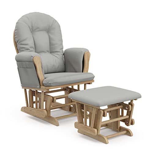 Premium Hoop Glider & Ottoman