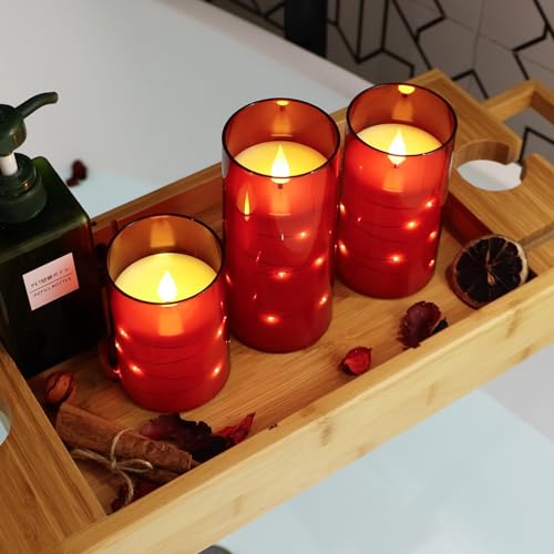 Flickering Flameless Candles (3 Count)