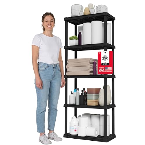 Plastic Storage Shelves