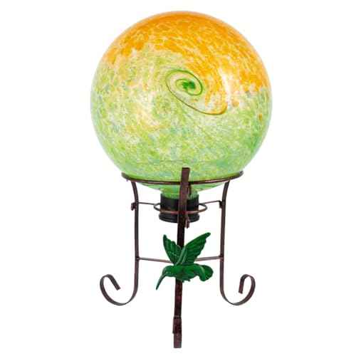 10" Diameter Garden Gazing Balls with Metal Stand