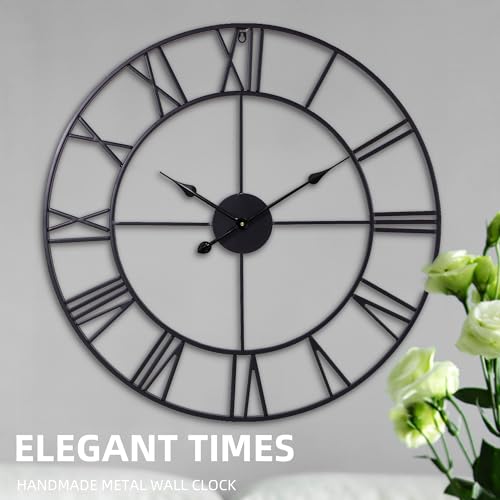 30 Inch Wall Clock for Living Room Decor
