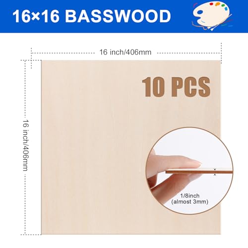 10 Pack 16x16x1