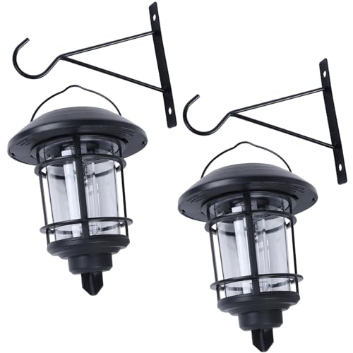 2 Pack Solar Lanterns Outdoor (2 Count)