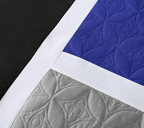 Upland 7 Piece Quilted Patchwork Comforter Set